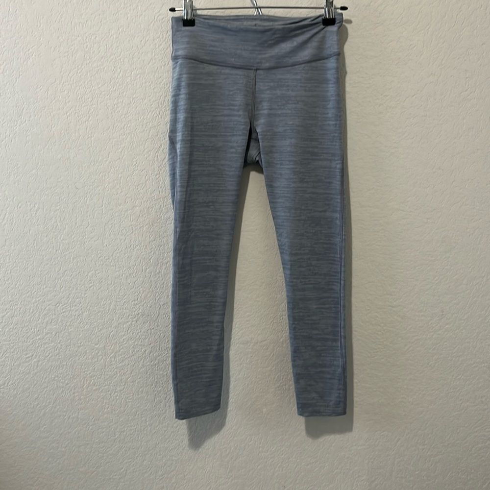 OUTDOOR VOICES Women's 7/8 Length Techsweat Ice Blue Leggings, Size S